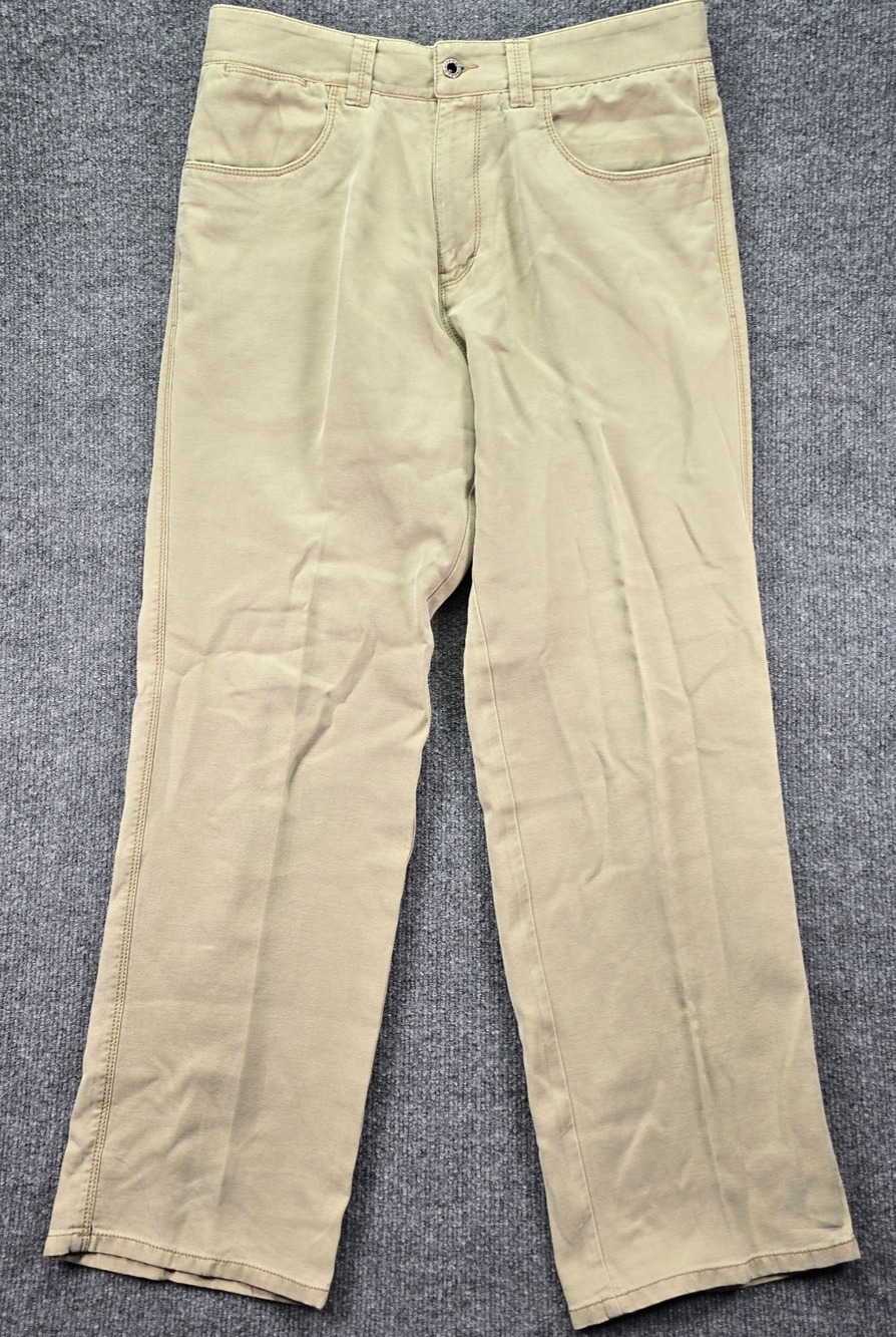 Tommy Bahama Pants Mens 32 (31x29) Khaki Beige Straight Leg 5 Pocket Casual